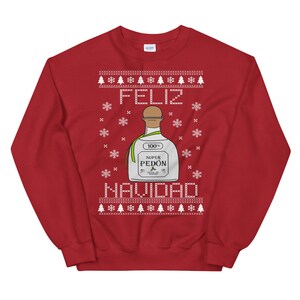Super Pedon Feliz Navidad Pull de Noël moche / Pull de Noël / Sweat-shirt de Noël