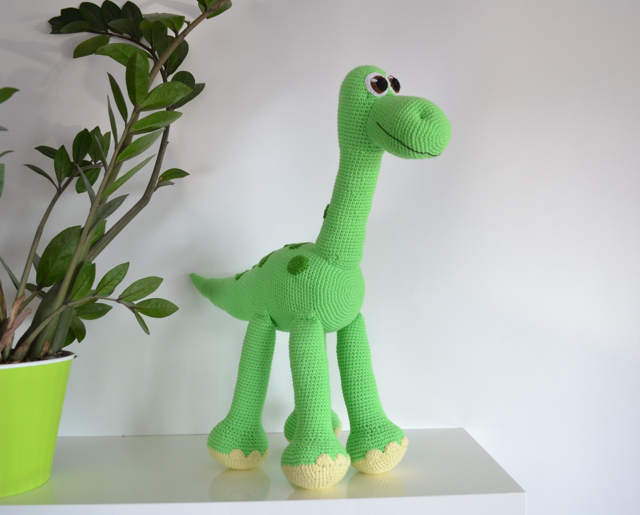 El buen juguete de ganchillo Arlo dinosaurio gran dinosaurio - Etsy España El buen juguete de ganchillo Arlo dinosaurio gran dinosaurio - Etsy España