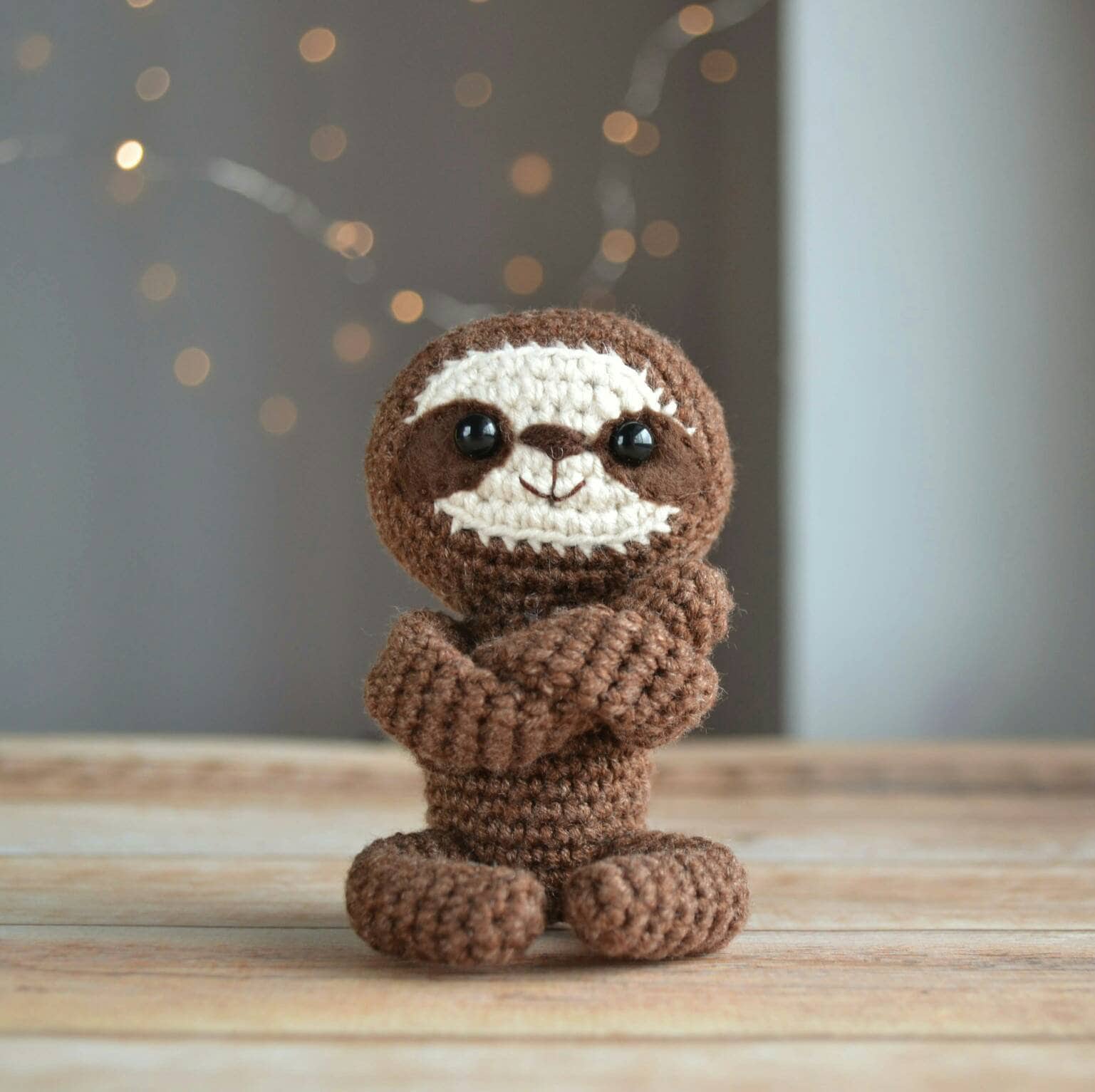 Crochet Pattern Sloth Pdf File Sloth Home Decor Mini Etsy Australia