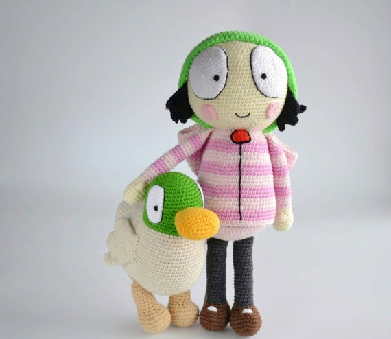 sarah and duck plush toys