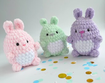 Little bunnies amigurumi toys