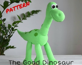 the good dinosaur Crochet Pattern (english) pdf file