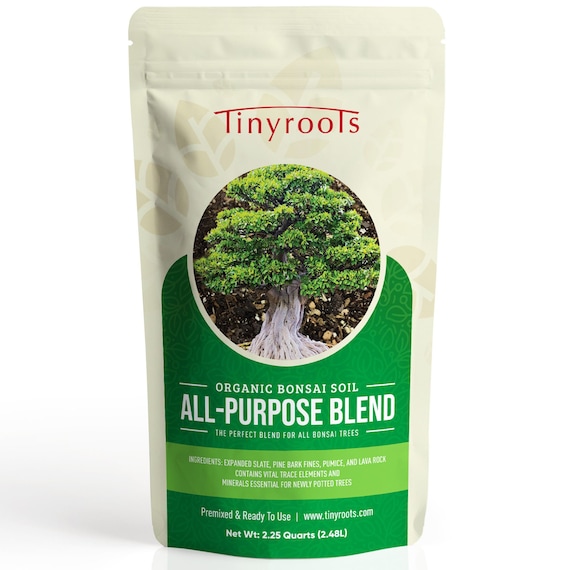 Terreau pour bonsa - Mlange tout usage. Livr dans un sac refermable de  2,25 pintes, 4,5 pintes, 2,5 gallons et 5 gallons !! - Etsy Canada