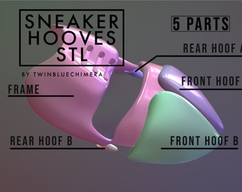 Sneaker Hoof STL