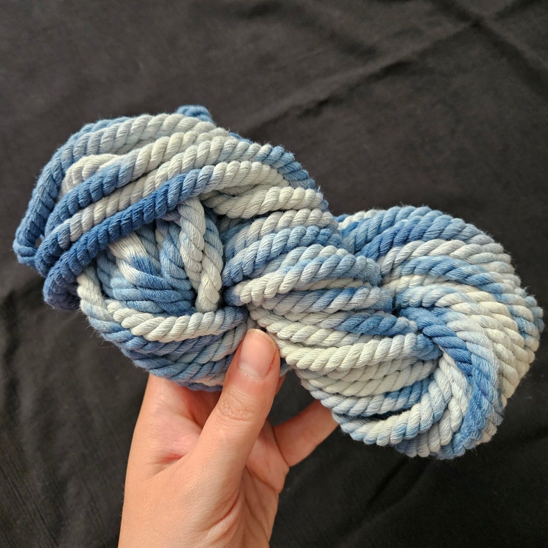 Tie Dye Macrame Cord, 5mm Macrame Cord, Fiber Art Supplies, Macrame