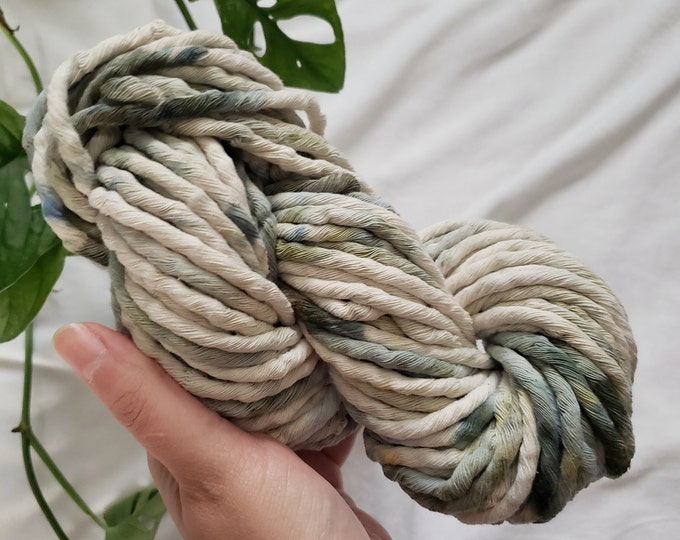 Hand Dyed Macrame Cord, Tie Dye Macrame, 4mm Macrame Cord, Macrame