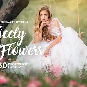 Nicely Flower Overlay Photoshop [Flower Overlay, Flower Overlay Photoshop, Flower PNG]