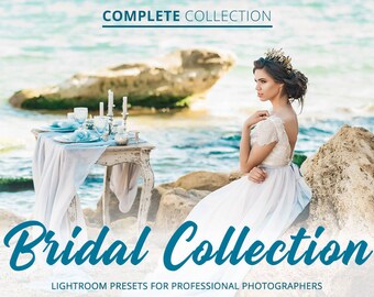 Bridal Lightroom Presets: Wedding Photography Filters (XMP, LRTEMPLATE)