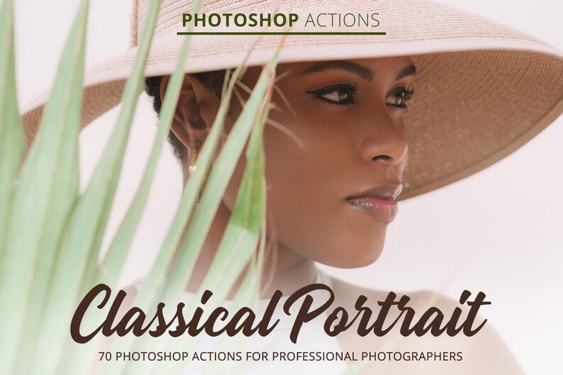 Classical Portrait Actions for shop44Skin Retouching shop Actions44 shop Filters44Portrait Actions44Adobe shop Action