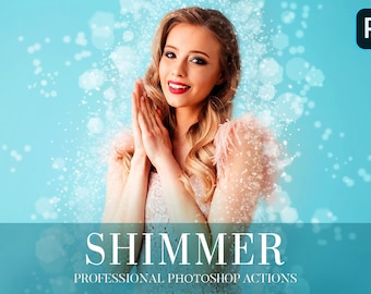 Shimmer Photoshop Action: Photo Effects & Filters (Digital Download)