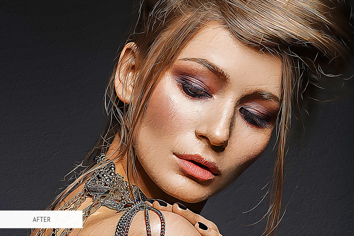 Palette Knife Actions for Paint Effect Etsy