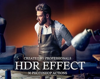 HDR Effect Photoshop Actions [30 HDR Photoshop Actions | Photoshop Action HDR Effect]