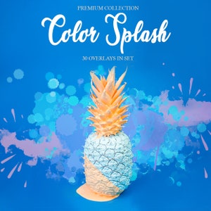 Color Splash Photoshop Overlays,Photo Overlay,Photography Overlays, Digital Overlay, Photography Overlay, PNG Overlays,Color Splash Overlays