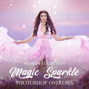 Magic Sparkle Photoshop Overlays (PNG)