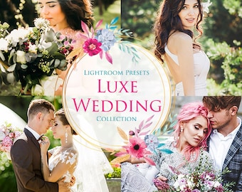 Luxe Wedding Lightroom Presets: Complete Bundle (230+)