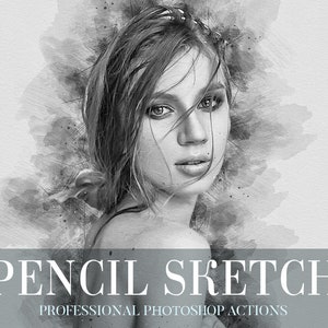 Pencil Sketch Action for Adobe Photoshop  Adobe Exchange