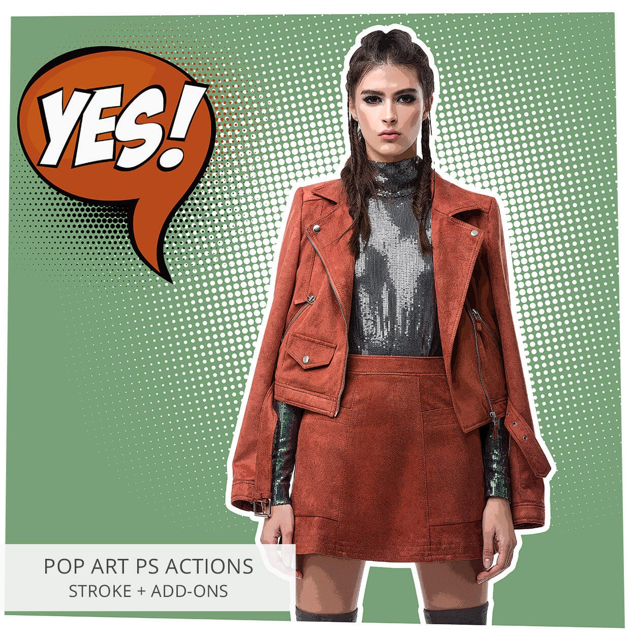 Pop Action Pop Art Photoshop Actions [pop Art Photoshop Action, Pop Art Actions ...