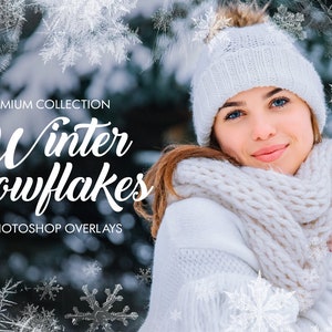 Winter Snowflakes Overlays Photoshop [Photoshop Snow Overlay, Snow Overlays for Photoshop, Snow Overlay Photoshop]
