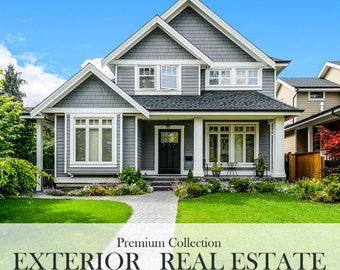 Exterior Real Estate Lightroom Presets [40 Lightroom Presets for Real Estate Photography]