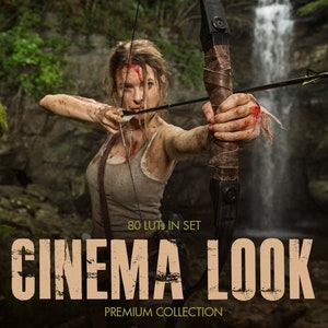 Cinema Look LUTs - 80Professional LUTs for Video Editing, Cinema LUTs, Cinematic Video LUTs, Best Cinematic LUTs, Video LUTs, Video Editing