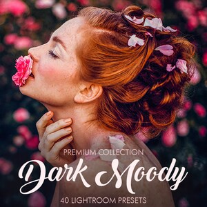 40 Moody Lightroom Presets/Blogger Presets/ Instagram Presets/Lifestyle Presets/Portrait Presets /Moody Lightroom Preset/ Desktop Presets