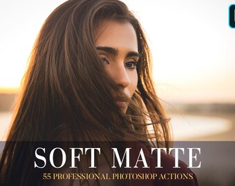 Soft Matte Photoshop Actions: 55 Photography Filters (ATN)