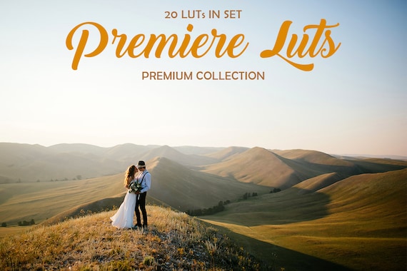 20 Premiere Pro LUTs: Video Editing Filters (.CUBE)