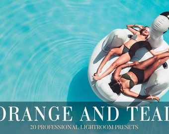 Orange and Teal Lightroom Presets: Professional Photography Filters