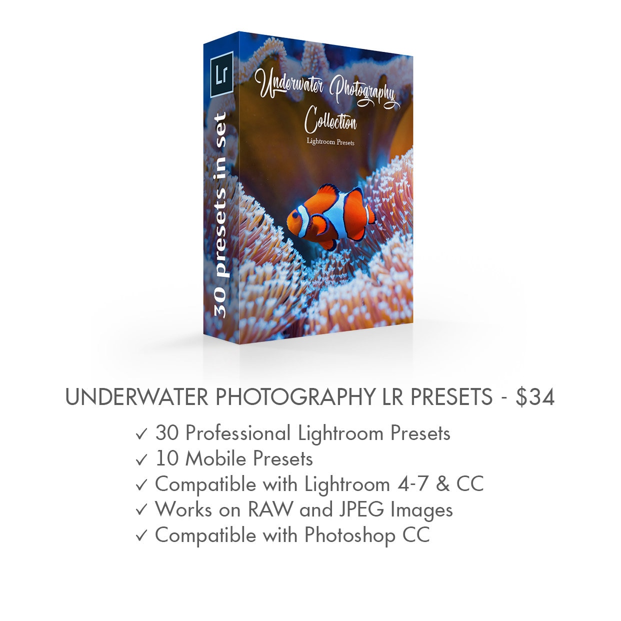 Lightroom Presets for Underwater Photography, Underwater Presets