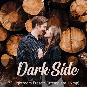 Dark Side Lightroom Presets: Film Effect, Professional Photography (xmp, lrtemplate)