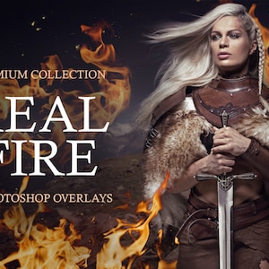Real Fire Photoshop Overlays [Fire PNG, Fire Overlays Photoshop, Fire PNG Overlays]