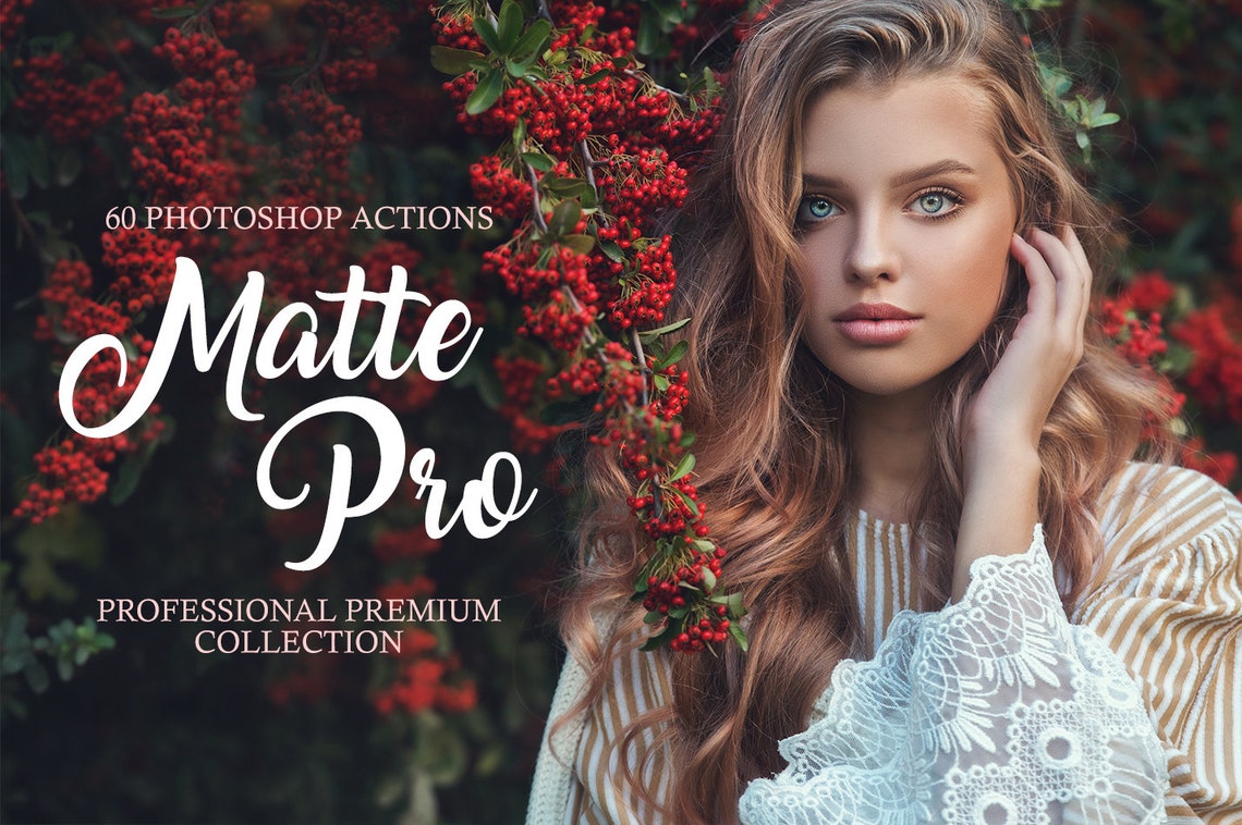Matte Pro Actions 60 Matte Actions Matte