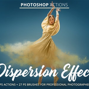 Dispersion Effect Actions for Photoshop,Dispersion Photoshop Actions,Photoshop Filters,Dispersion Photo Actions,Adobe Photoshop Actions
