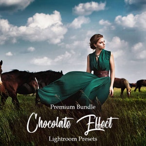 Chocolate Effect Lightroom Presets: 25 Dramatic Photo Filters