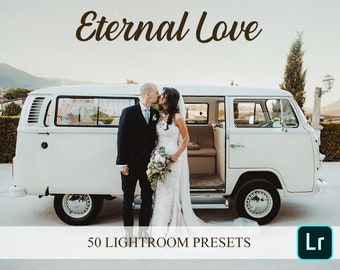 Eternal Love Lightroom Presets: Vintage Photography (50 .xmp, .lrtemplate)
