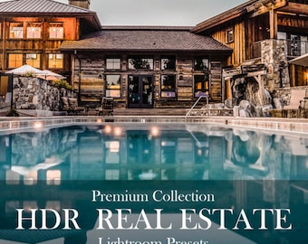 HDR Real Estate Lightroom Presets [Professional 40 HDR real estate Lightroom presets]