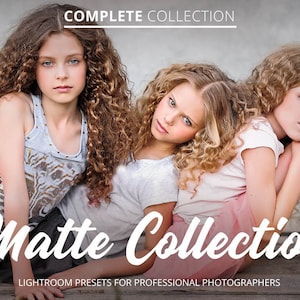 Matte Presets für Lightroom Complete Collection, Matte Presets, Matte Lightroom Presets, Fotografie Presets, Matte Effekt, Professionelle Presets