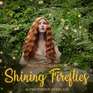 Fireflies PNG - Shining Fireflies Photoshop Overlays [Firefly Overlay, Firefly Overlay Photoshop, Firefly Overlay for Photoshop]