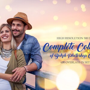 Collection complète de superpositions Bokeh Photoshop [Bokeh Effect Photoshop, Photoshop Overlays Bokeh, Photoshop Bokeh Overlay]
