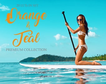 Orange and Teal LUTs: Professional Photo & Video Filters