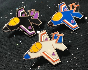 Chibi Jets | Hard Enamel Pin | Transformers, Decepticons