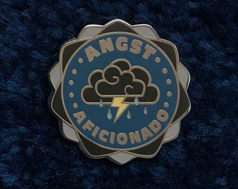 Angst Aficionado Pin | I Ship It! Fanfic Pin Collection