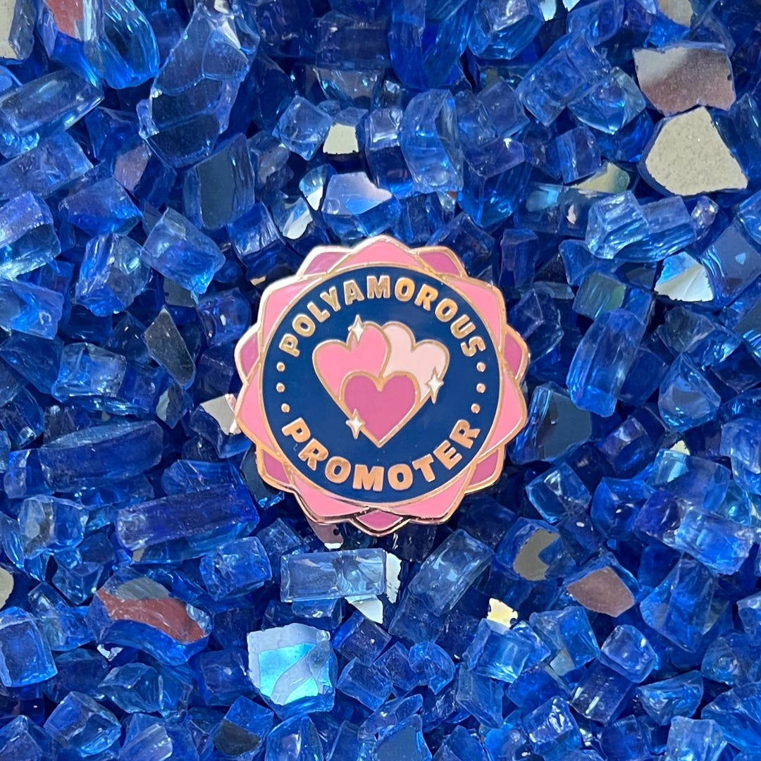 Polyamorous Promoter Pin | Original Kitty Kitten - Etsy