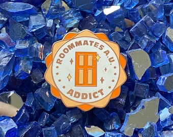 Roommates A.U. Addict Pin | I Ship It! Fanfic Pin Collection