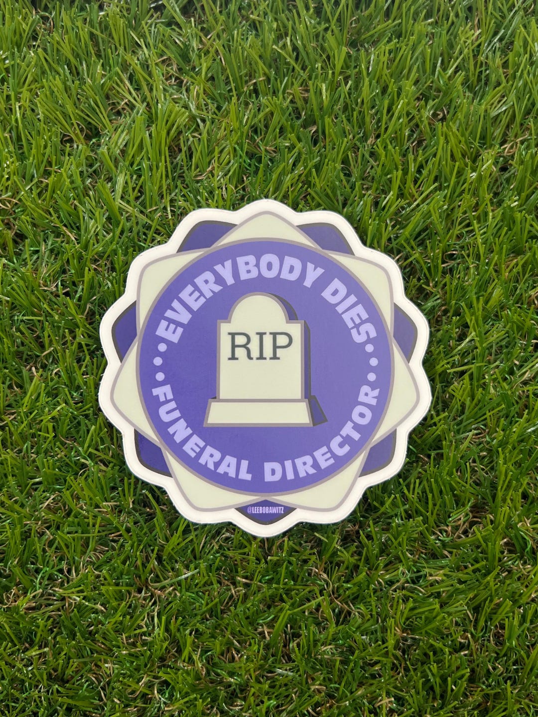 Funeral Sticker Cd R File Everybody Dies Funeral Director Sticker | I Ship It! Fanfic Collection ...
