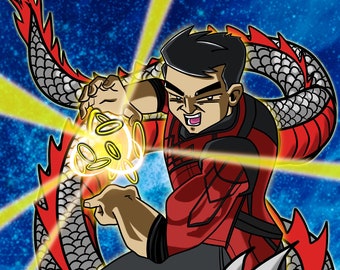 Shang-Chi Ten Rings Dragon | Fan Art