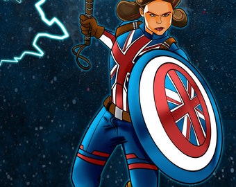 What If Peggy Carter had the Power of Thor? | Fan Art Mashup