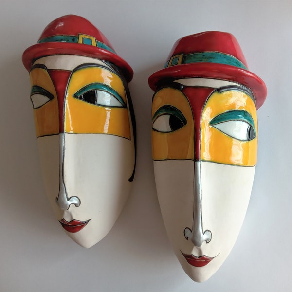 Ceramic Face Mask Etsy