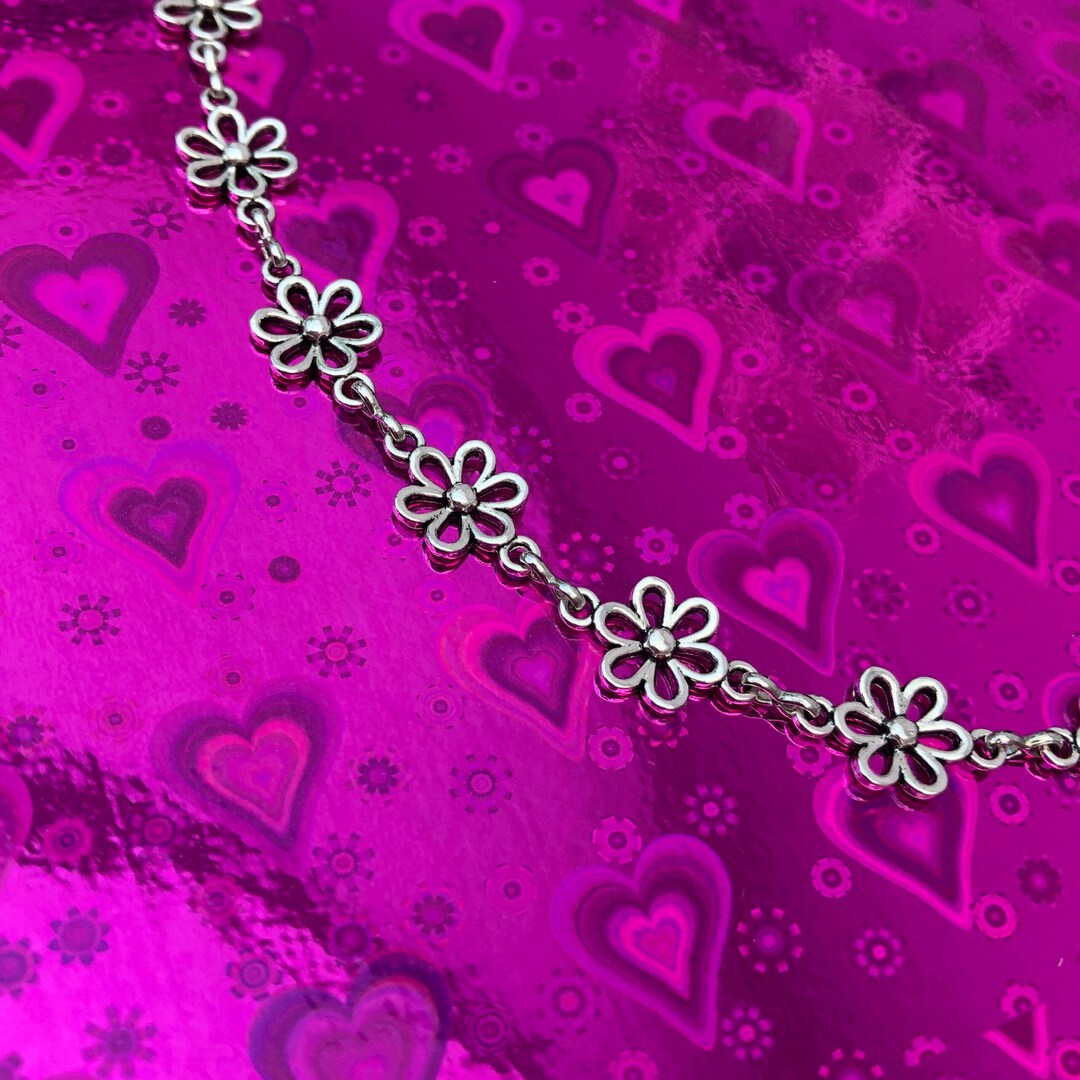 The Daisy Chain Necklace Choker Etsy UK