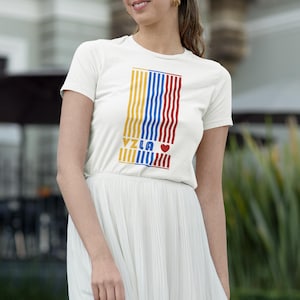 Venezuela tricolor lettering, 3 designs in SVG, PNG, and JPG formats image 2
